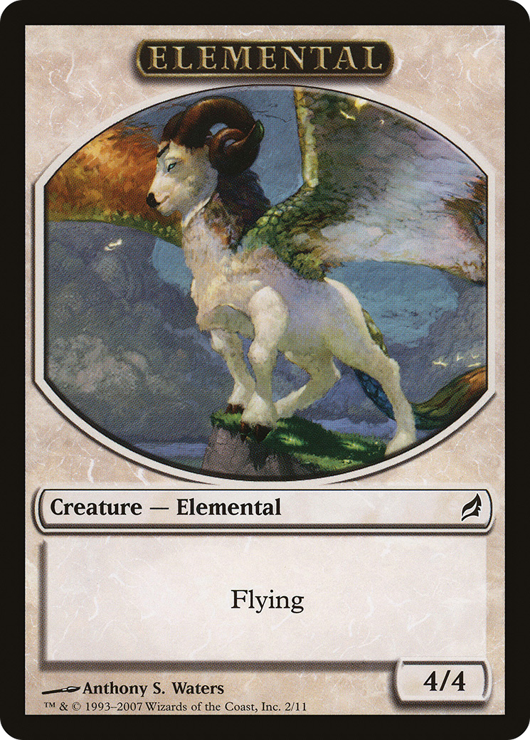 Image of Elemental Token (2) (LRW-002) - Lorwyn Tokens