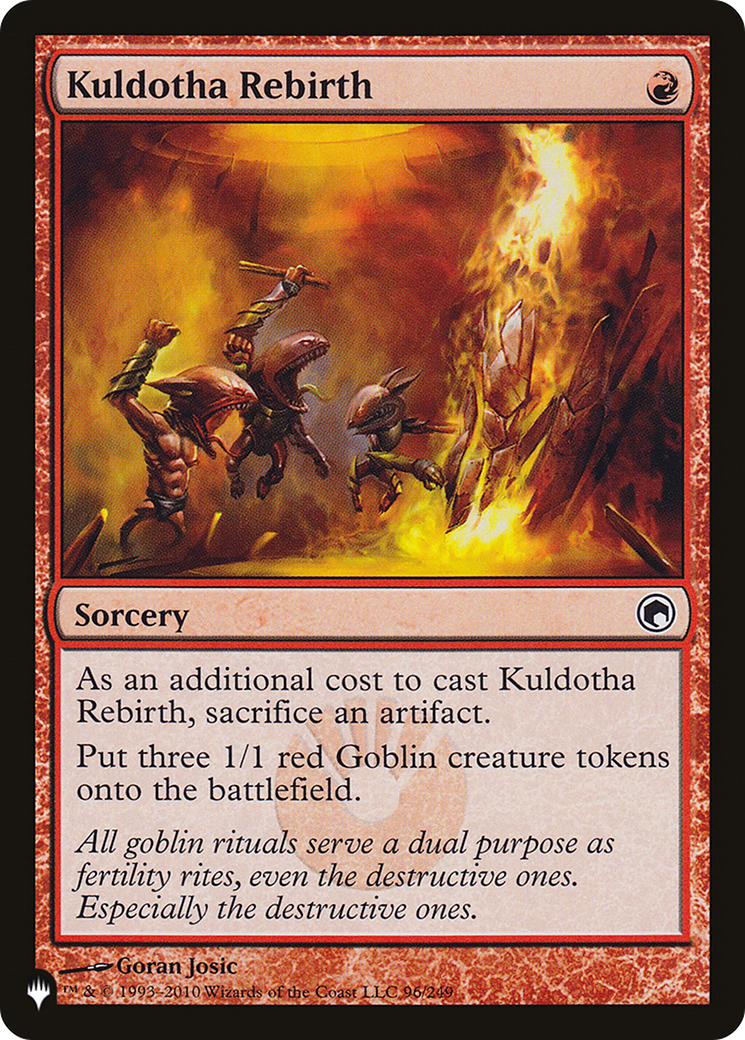 Image of Kuldotha Rebirth (LIST-SOM-96) - The List