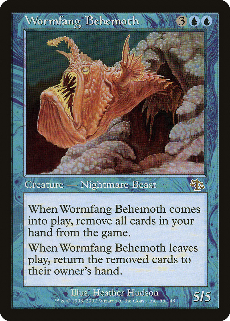 Image of Wormfang Behemoth (JUD-055) - Judgment