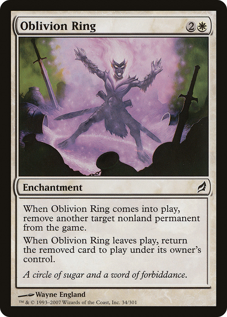 Image of Oblivion Ring (LRW-034) - Lorwyn