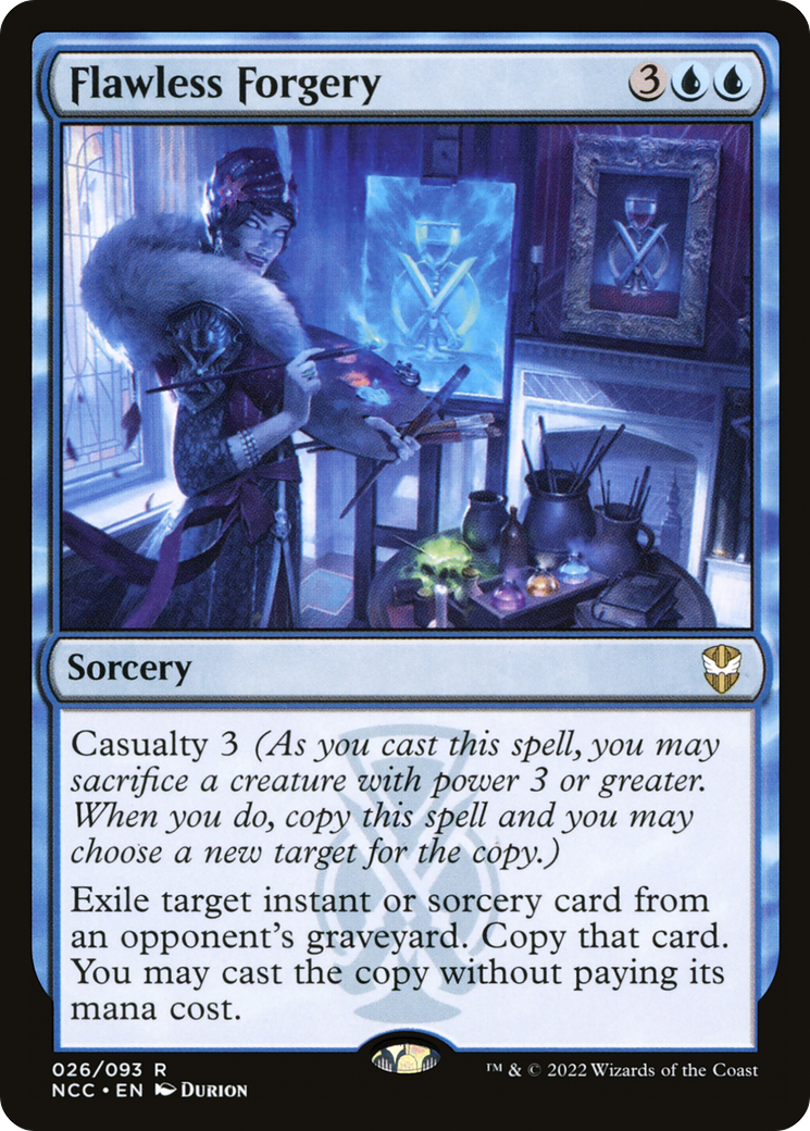 Image of Flawless Forgery (NCC-026) - New Capenna Commander