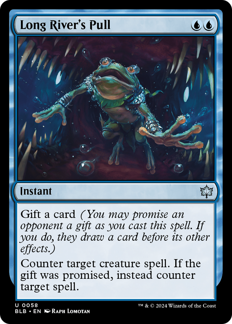 Image of Long River's Pull (BLB-058) - Bloomburrow