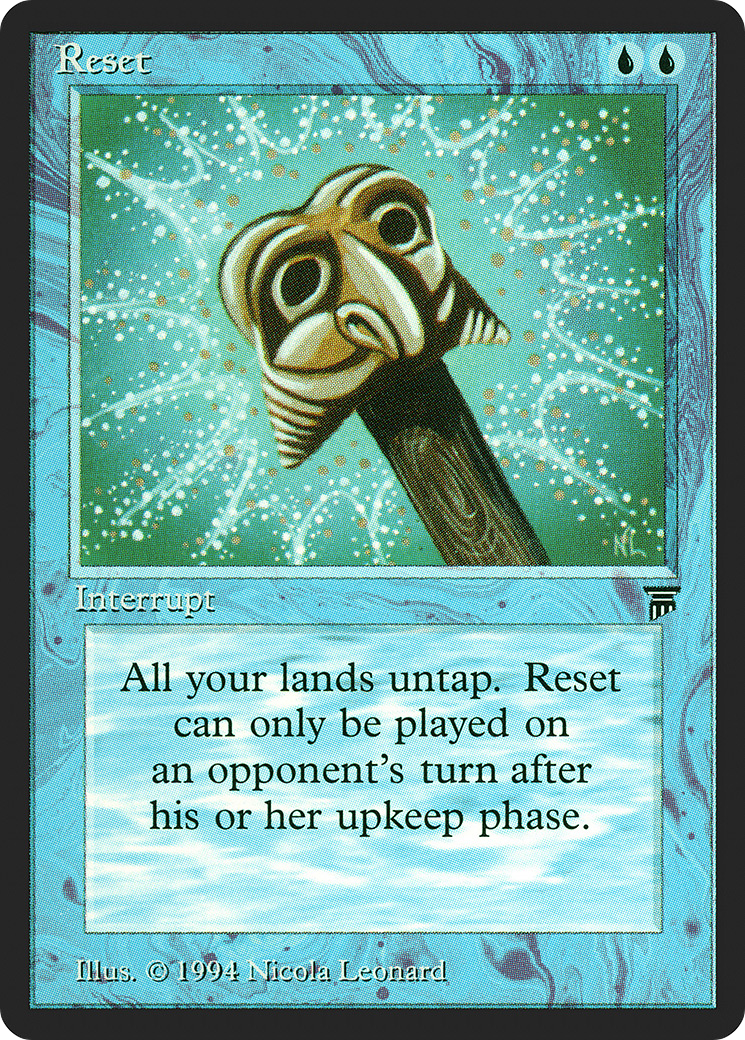 Image of Reset (LEG-) - Legends