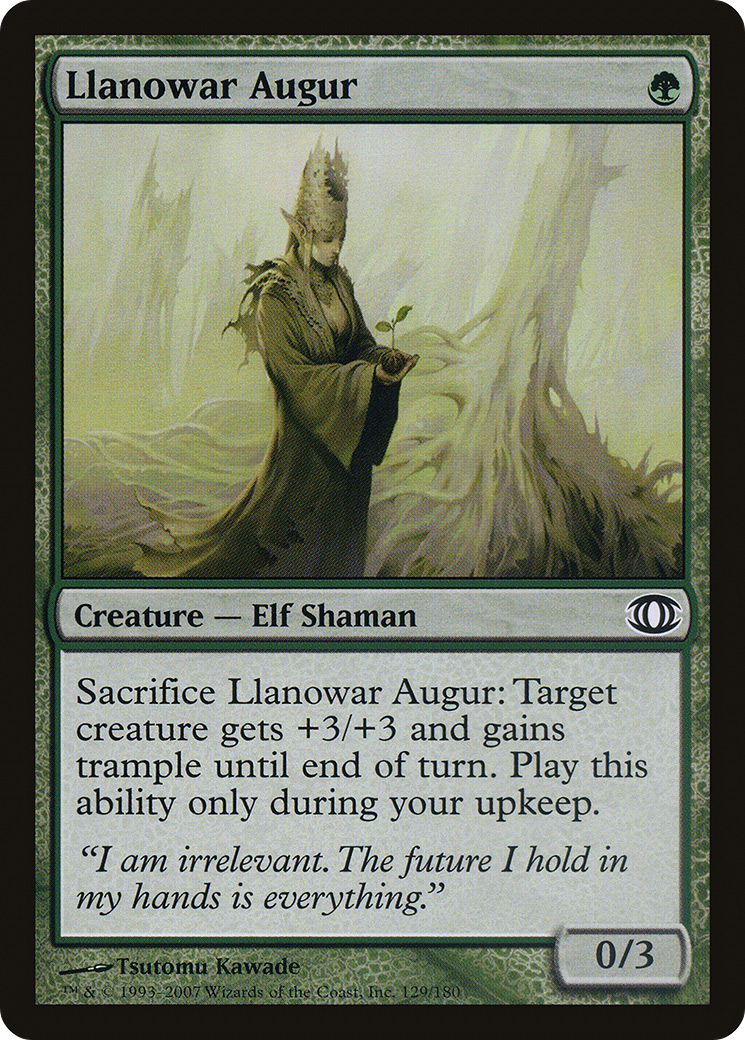 Image of Llanowar Augur (FUT-129) - Future Sight