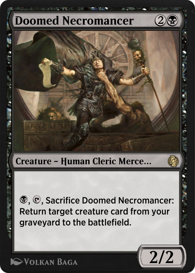 Image of Doomed Necromancer (AJMP-137) - Jumpstart Arena Exclusives