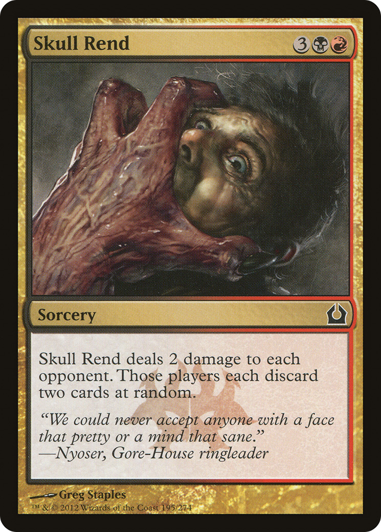 Image of Skull Rend (RTR-195) - Return to Ravnica