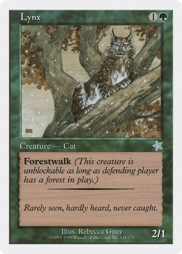 Image of Lynx (S99-131) - Starter 1999
