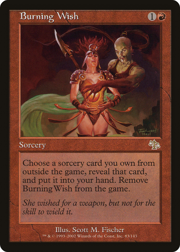 Image of Burning Wish (JUD-083) - Judgment