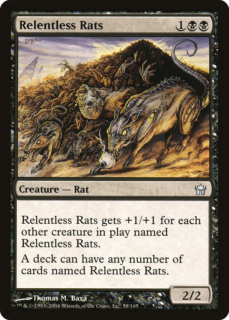 Image of Relentless Rats (5DN-058) - Fifth Dawn