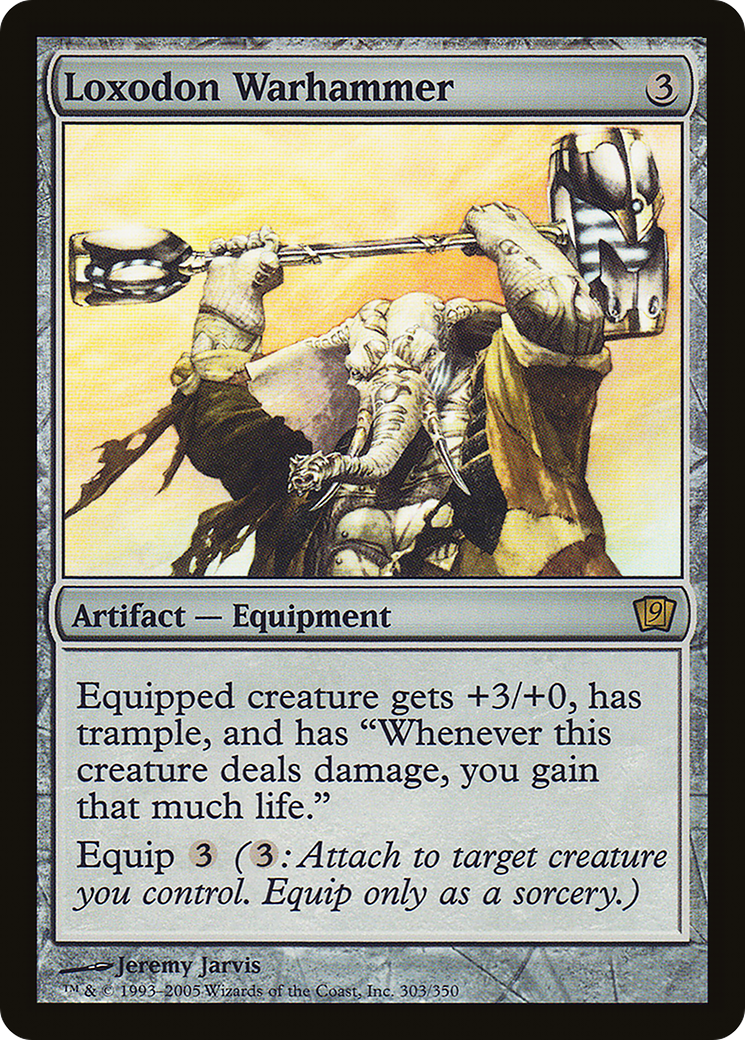 Image of Loxodon Warhammer (9ED-303) - 9th Edition