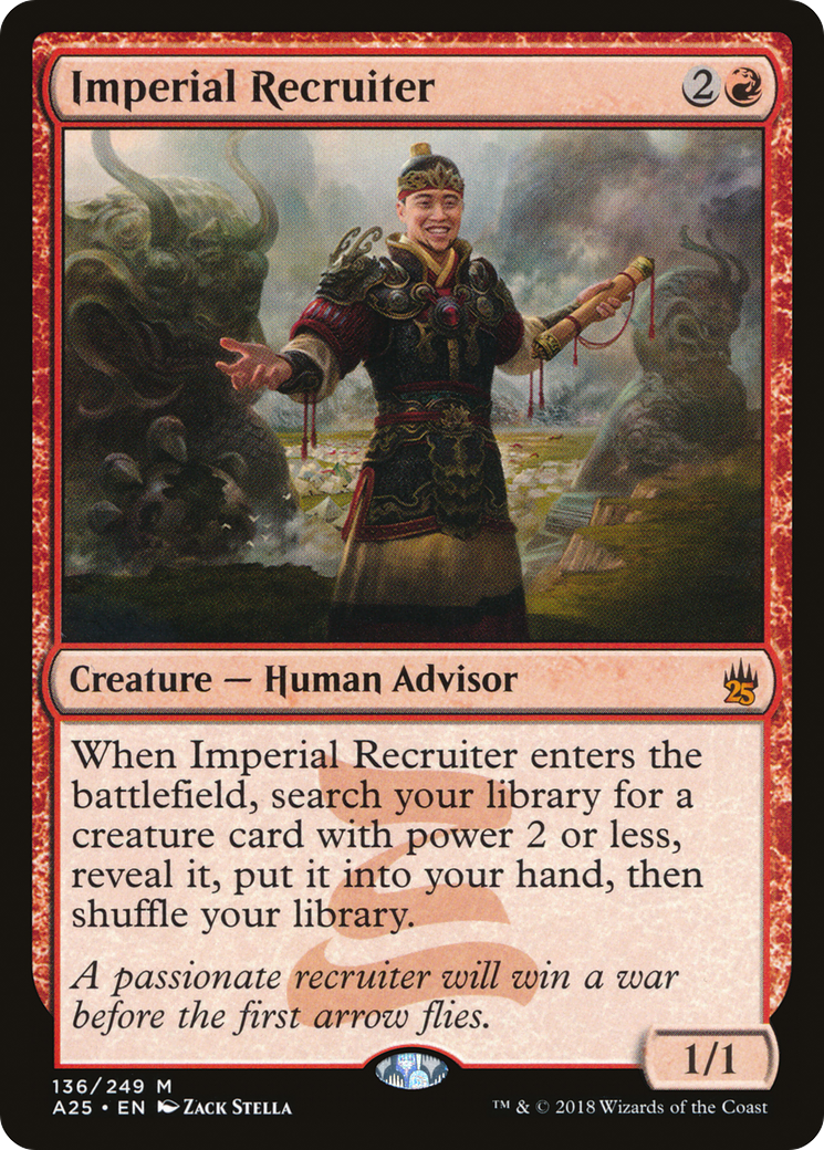 Image of Imperial Recruiter (A25-136) - Masters 25 Foil