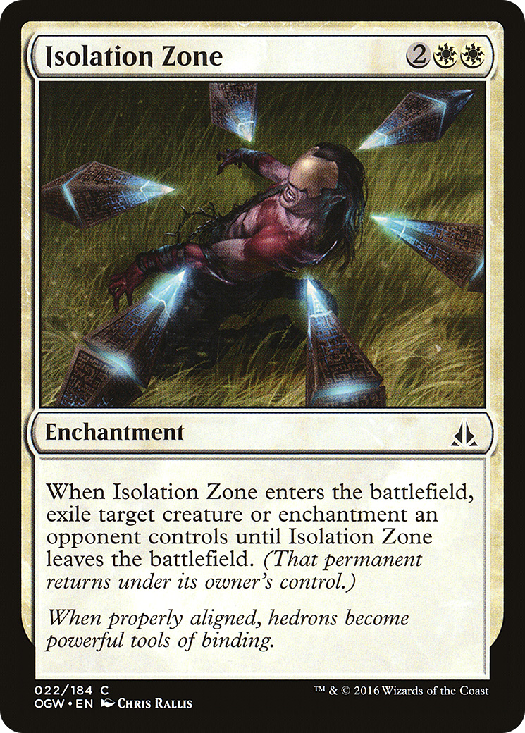 Image of Isolation Zone (OGW-022) - Oath of the Gatewatch Foil