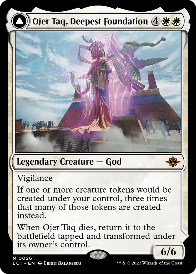 Image of Ojer Taq, Deepest Foundation (LCI-026) - The Lost Caverns of Ixalan Foil