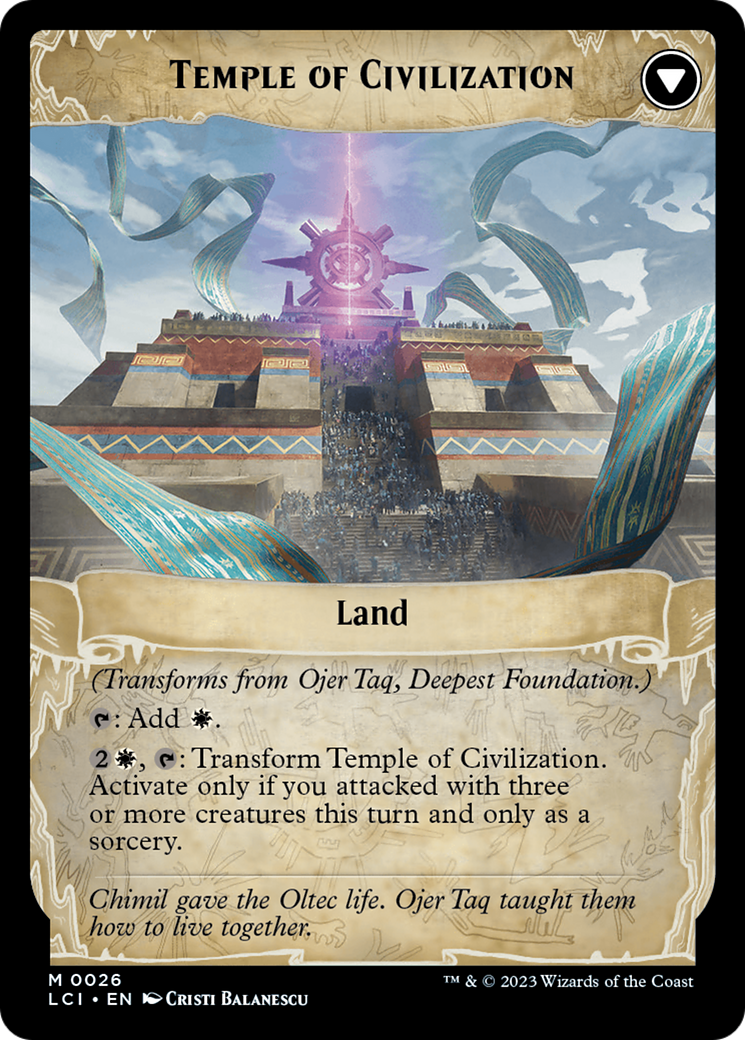 Image of Ojer Taq, Deepest Foundation (LCI-026) - The Lost Caverns of Ixalan