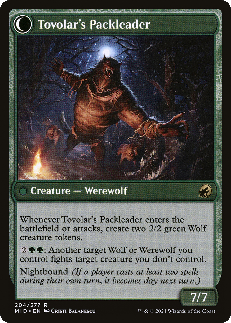 Image of Tovolar's Huntmaster (LIST-MID-204) - The List: (Double Faced Transform)