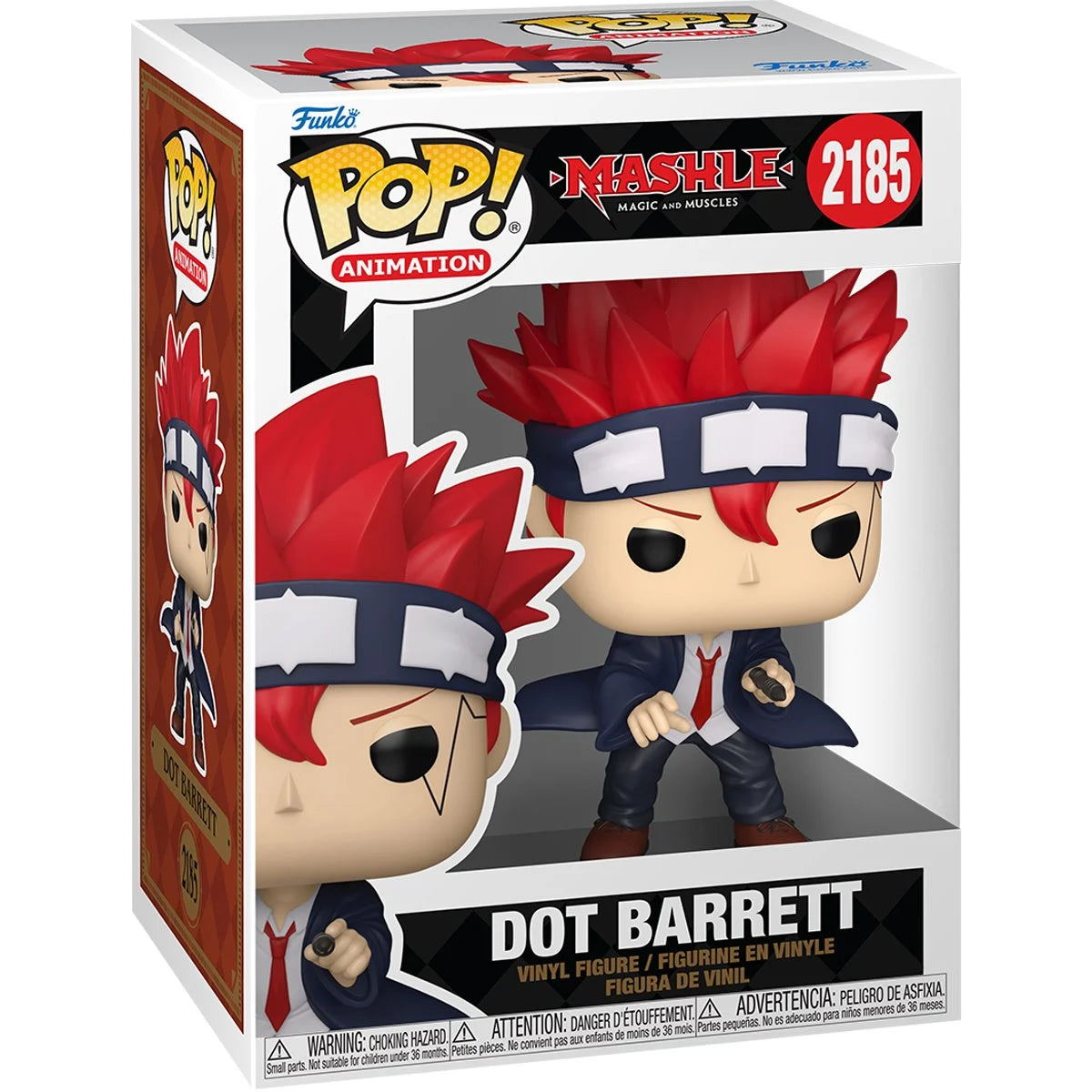 Image of Mashle: Magic and Muscles Dot Barrett Funko Pop! Vinyl Figure #2185