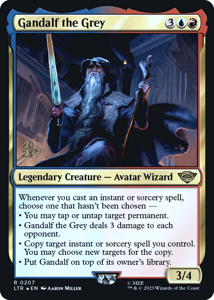 Image of Gandalf the Grey (PRE-207) - Tales of Middle-earth Promos Foil