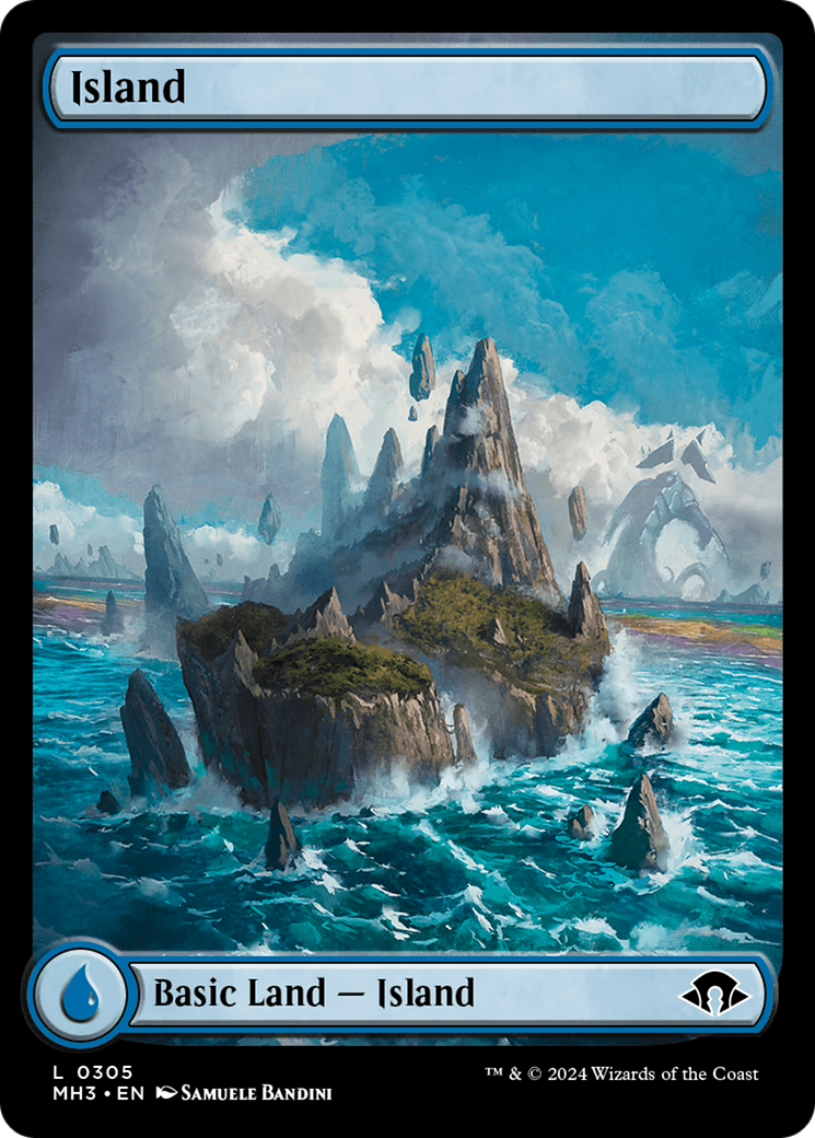 Image of Island (0305) (MH3-305) - Modern Horizons 3