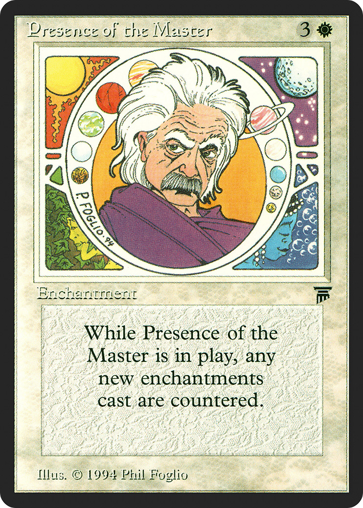 Image of Presence of the Master (LEG-) - Legends