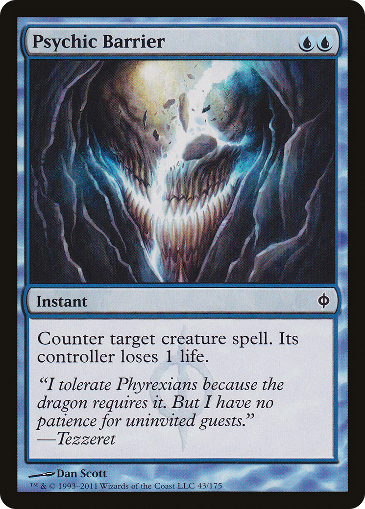 Image of Psychic Barrier (NPH-043) - New Phyrexia