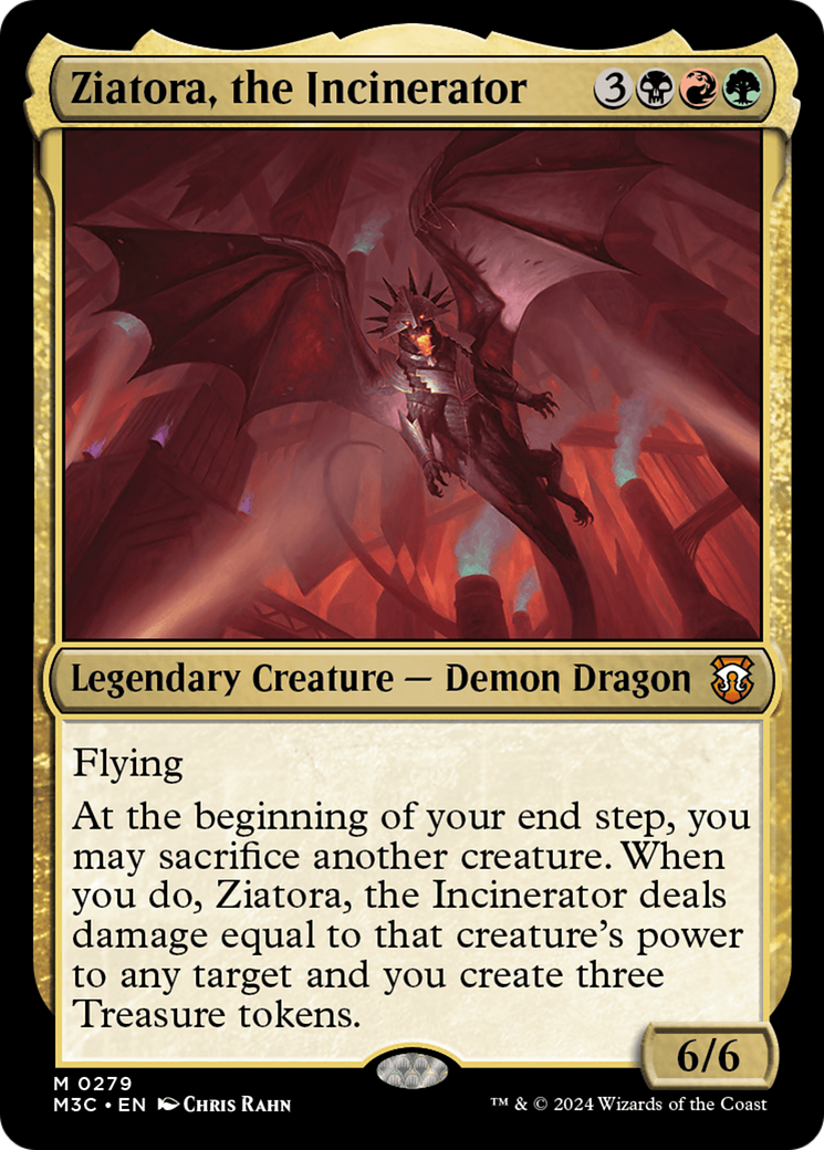 Image of Ziatora, the Incinerator (M3C-279) - Modern Horizons 3 Commander
