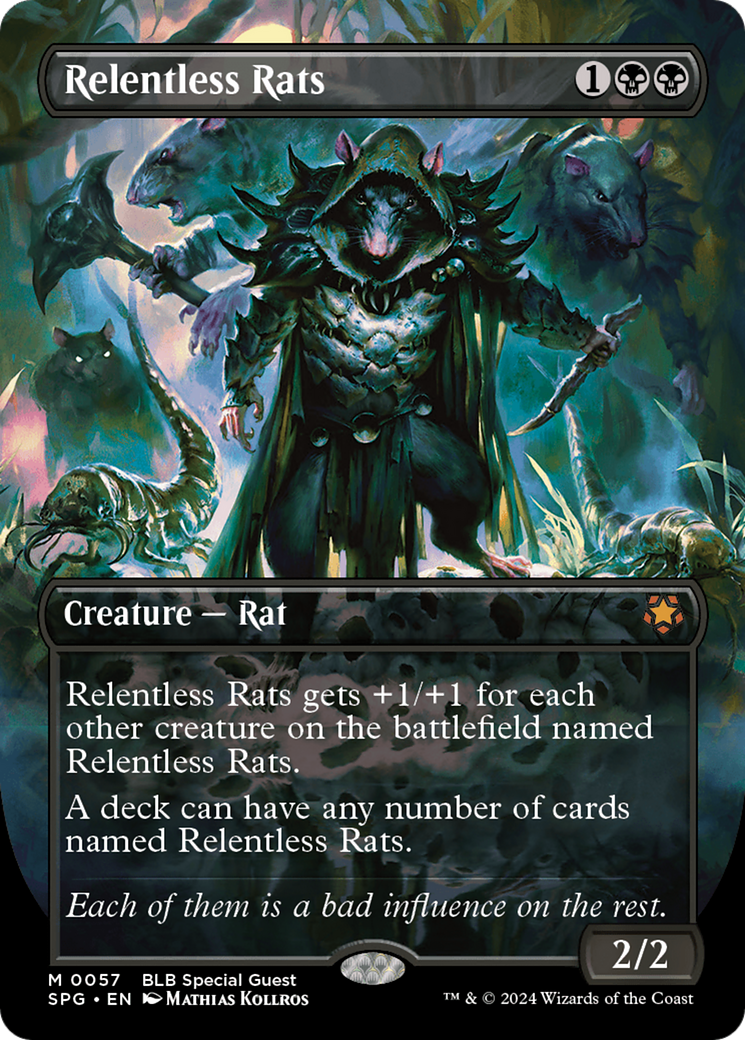 Image of Relentless Rats (Borderless) (SPG-057) - Special Guests (Borderless)