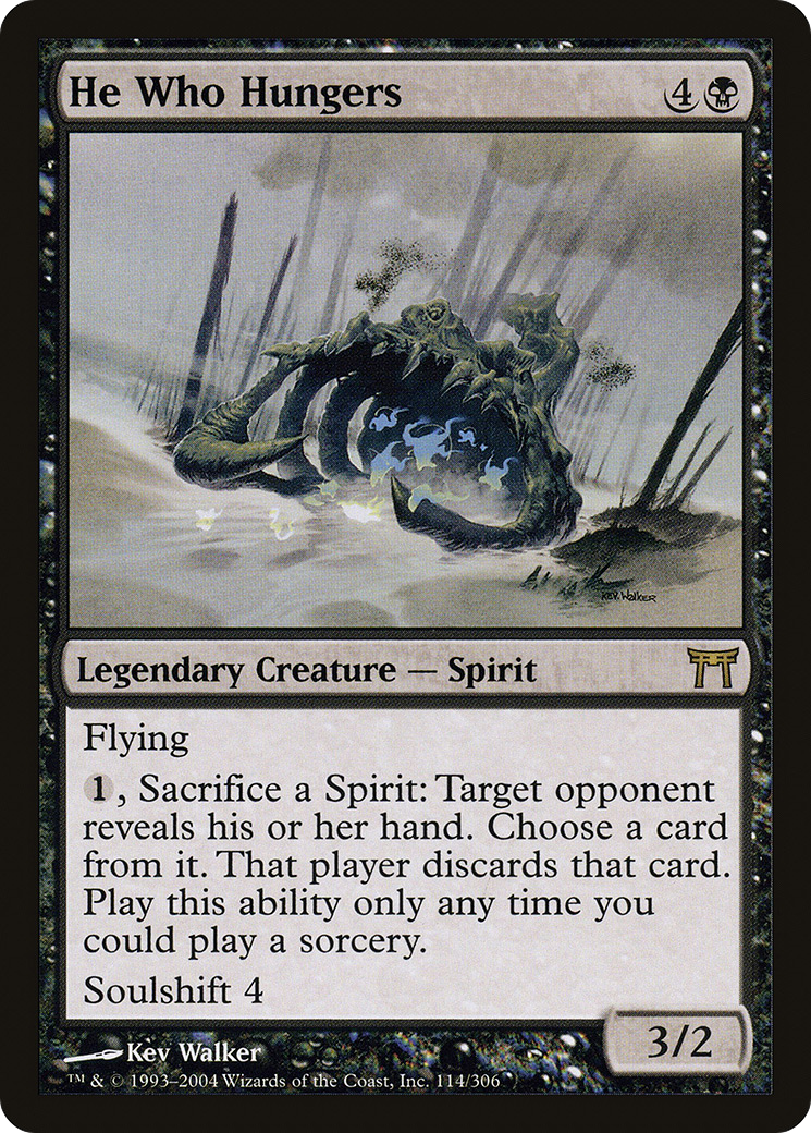 Image of He Who Hungers (CHK-114) - Champions of Kamigawa