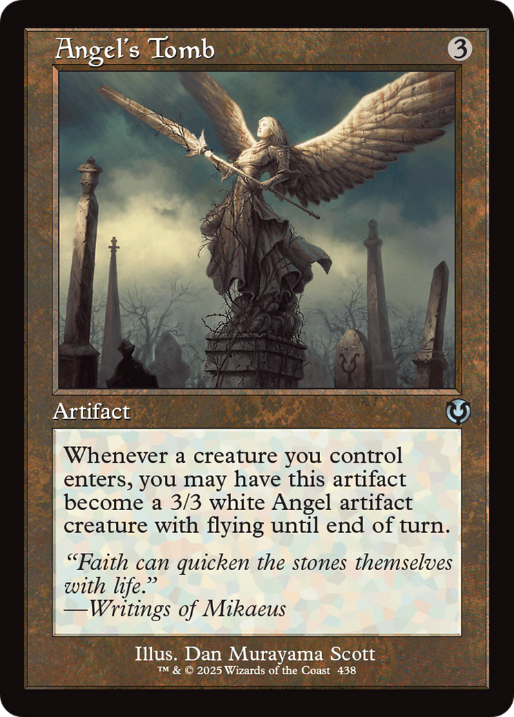 Image of Angel's Tomb (Retro Frame) (INR-438) - Innistrad Remastered Foil