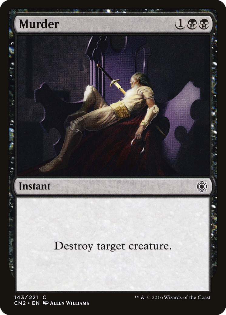 Image of Murder (CN2-143) - Conspiracy: Take the Crown Foil