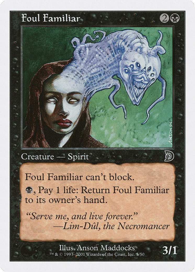 Image of Foul Familiar (DKM-005) - Deckmasters