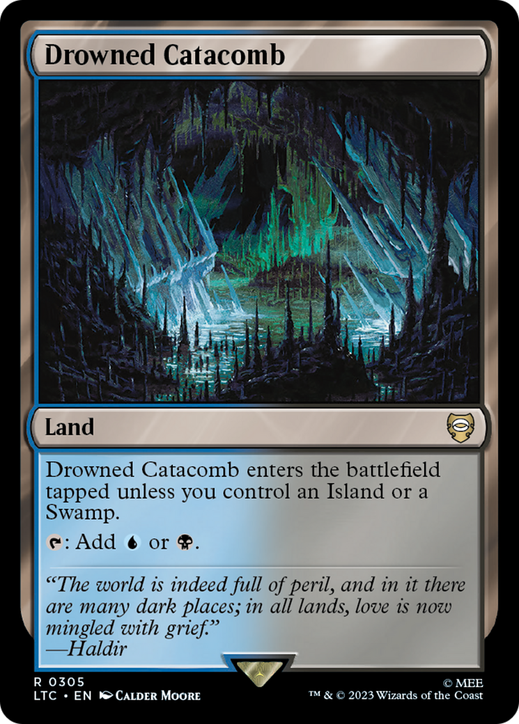 Image of Drowned Catacomb (LTC-305) - Tales of Middle-earth Commander