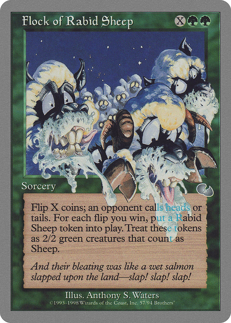 Image of Flock of Rabid Sheep (UGL-057) - Unglued