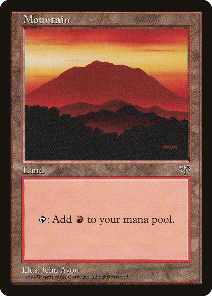 Image of Mountain (Red) (MIR-) - Mirage