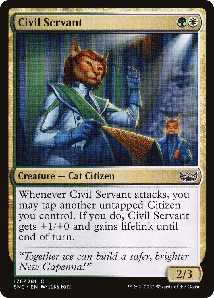 Image of Civil Servant (SNC-176) - Streets of New Capenna Foil