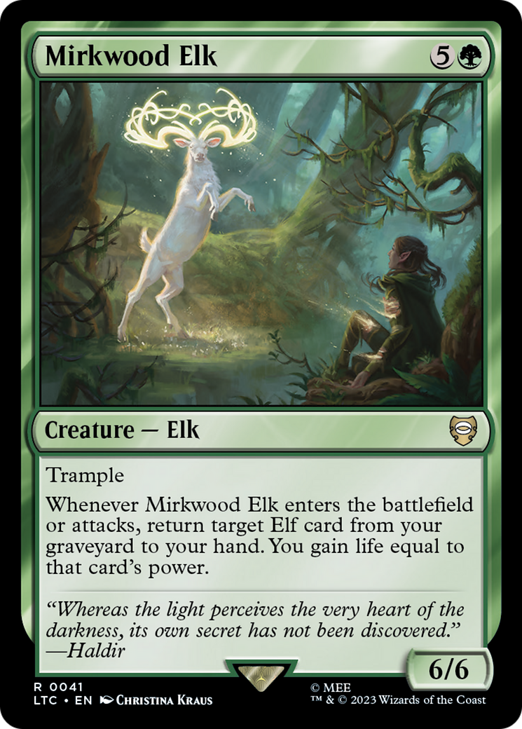Image of Mirkwood Elk (LTC-041) - Tales of Middle-earth Commander