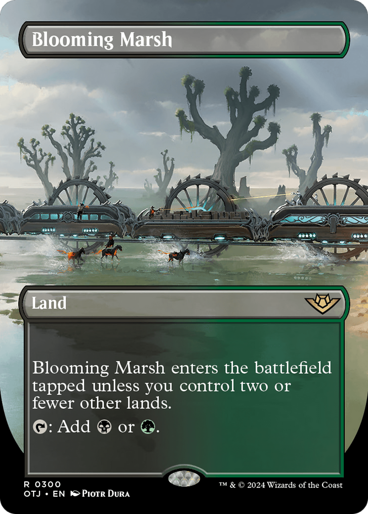 Image of Blooming Marsh (Borderless) (OTJ-300) - Outlaws of Thunder Junction (Borderless)