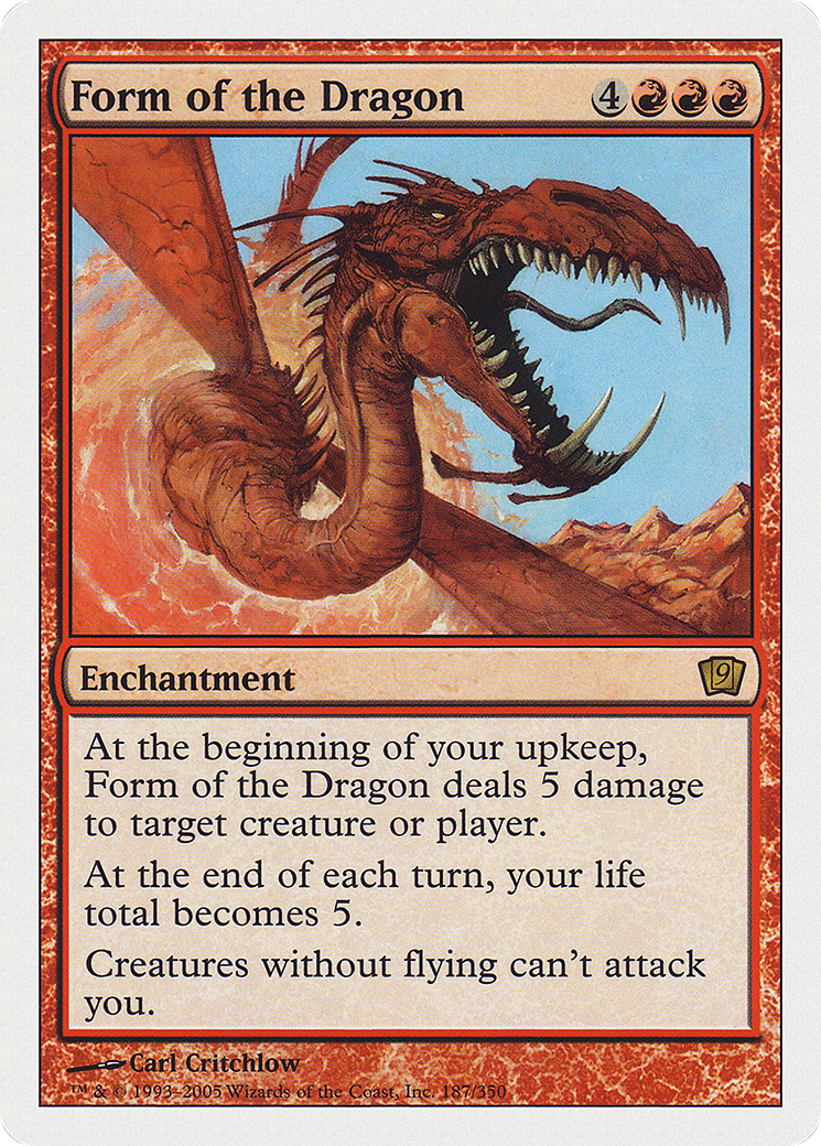 Image of Form of the Dragon (9ED-187) - 9th Edition