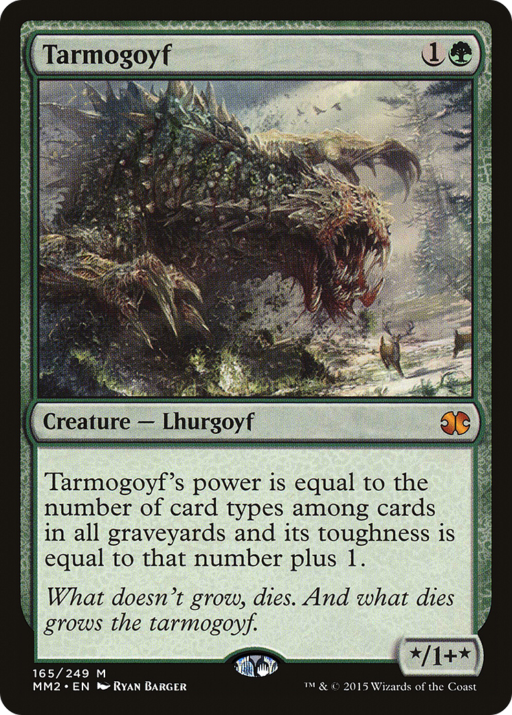 Image of Tarmogoyf (MM2-165) - Modern Masters 2015