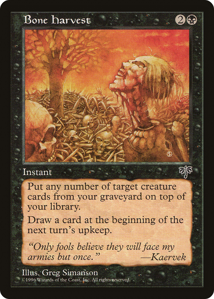 Image of Bone Harvest (MIR-) - Mirage