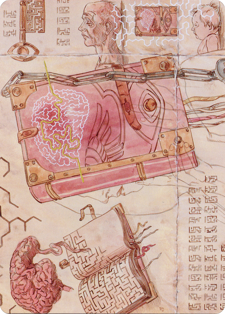 Image of Mazemind Tome // Mazemind Tome (ABRO-066) - The Brothers' War Art Series (Borderless) Foil
