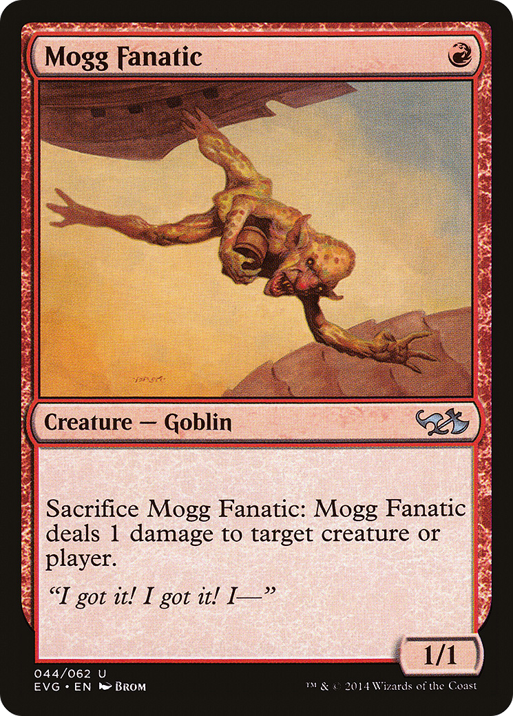 Image of Mogg Fanatic (DD3-) - Duel Decks Anthology: Elves vs. Goblins