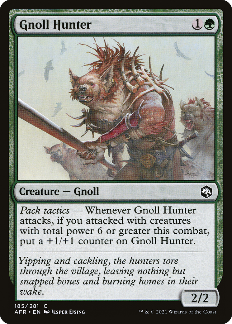 Image of Gnoll Hunter (AFR-185) - Adventures in the Forgotten Realms