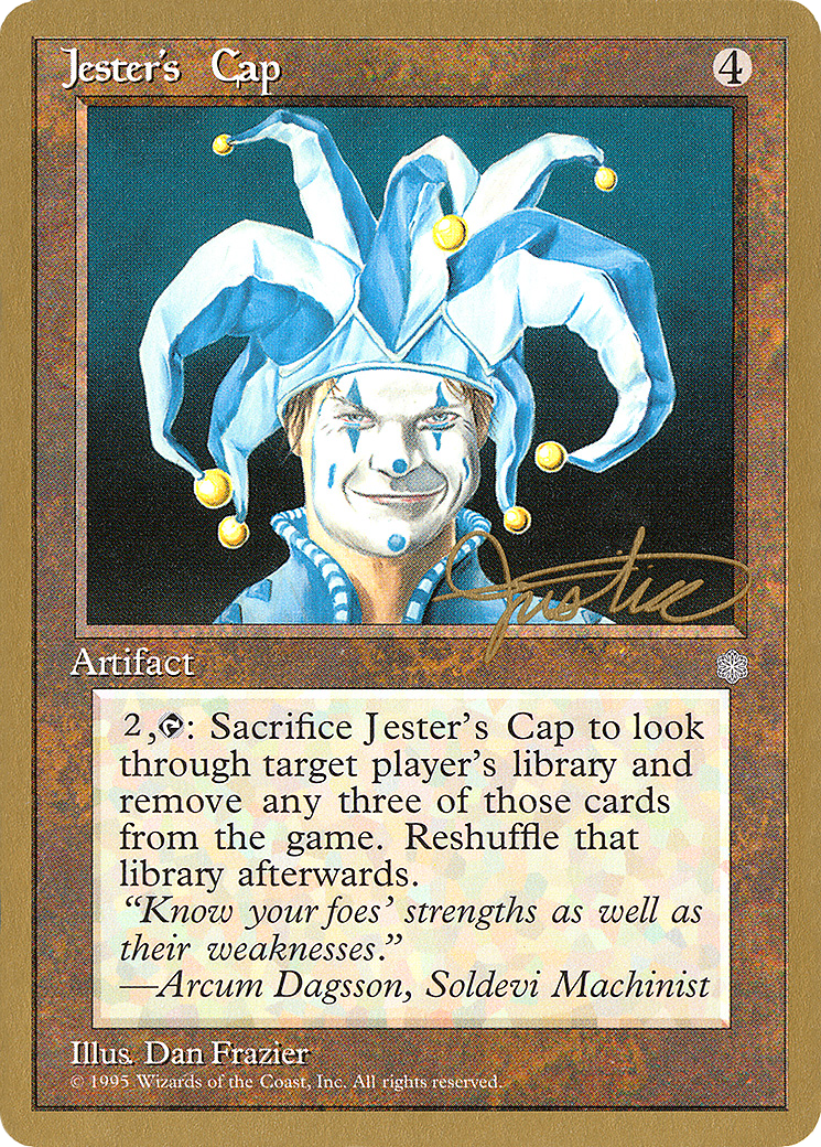 Image of Jester's Cap - 1996 Mark Justice (ICE) (WCD-) - Pro Tour Collector Set