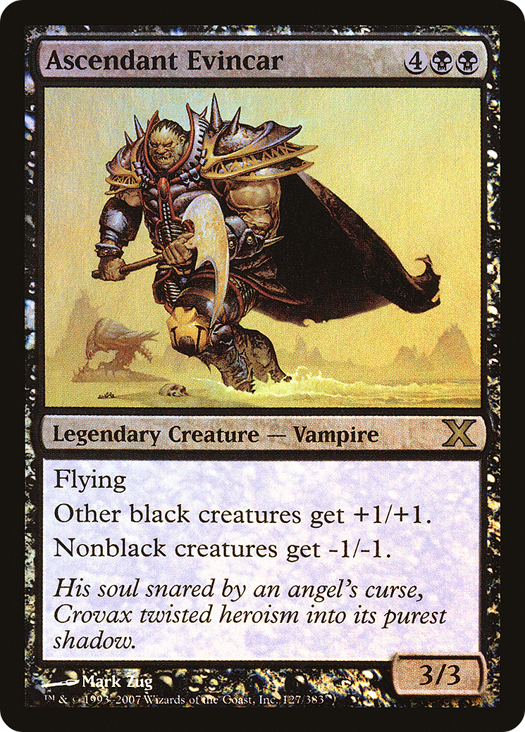 Image of Ascendant Evincar (10E-127★) - Tenth Edition Foil