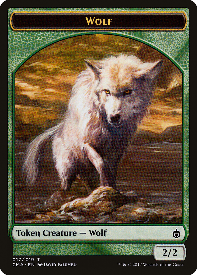 Image of Wolf (CMA-017) - Commander Anthology Tokens