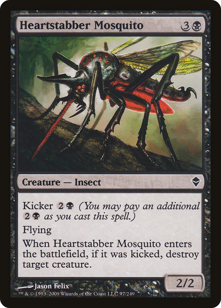 Image of Heartstabber Mosquito (ZEN-097) - Zendikar Foil