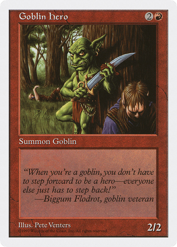 Image of Goblin Hero (5ED-) - Fifth Edition