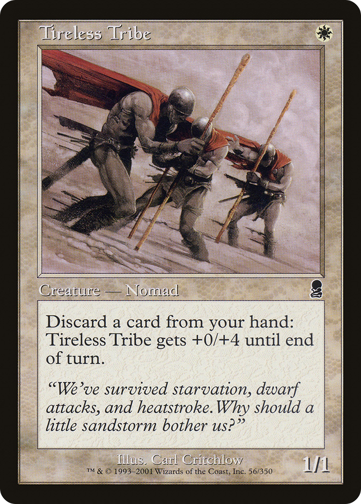 Image of Tireless Tribe (ODY-056) - Odyssey Foil