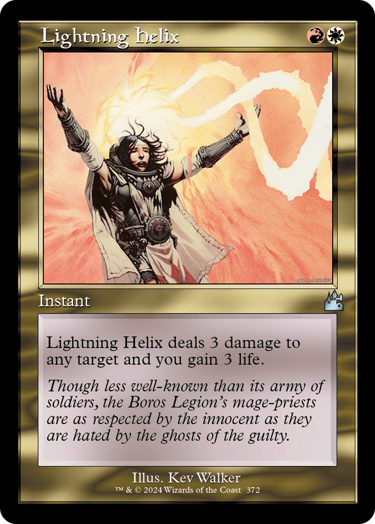 Image of Lightning Helix (Retro Frame) (RVR-372) - Ravnica Remastered