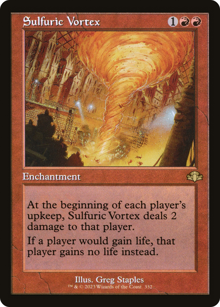 Image of Sulfuric Vortex (Retro Frame) (DMR-332) - Dominaria Remastered
